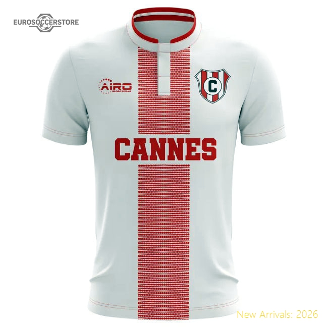 2025-2026 Cannes Home Concept Football Shirt - Baby-Vantage Point Soccer